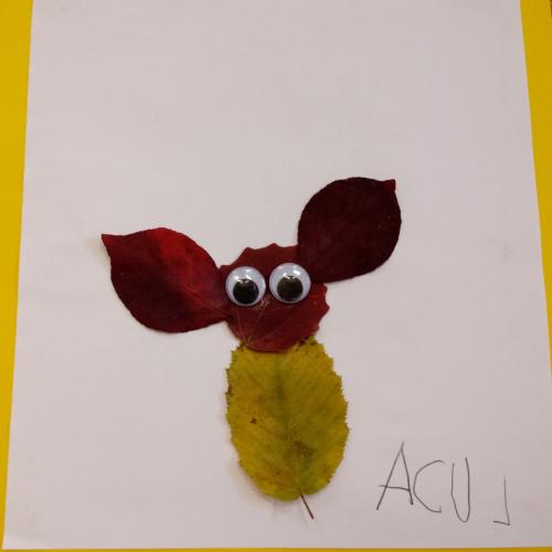 Blätter Maus