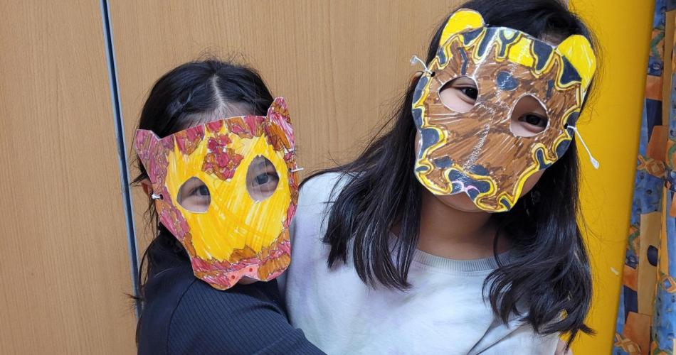 Masken basteln